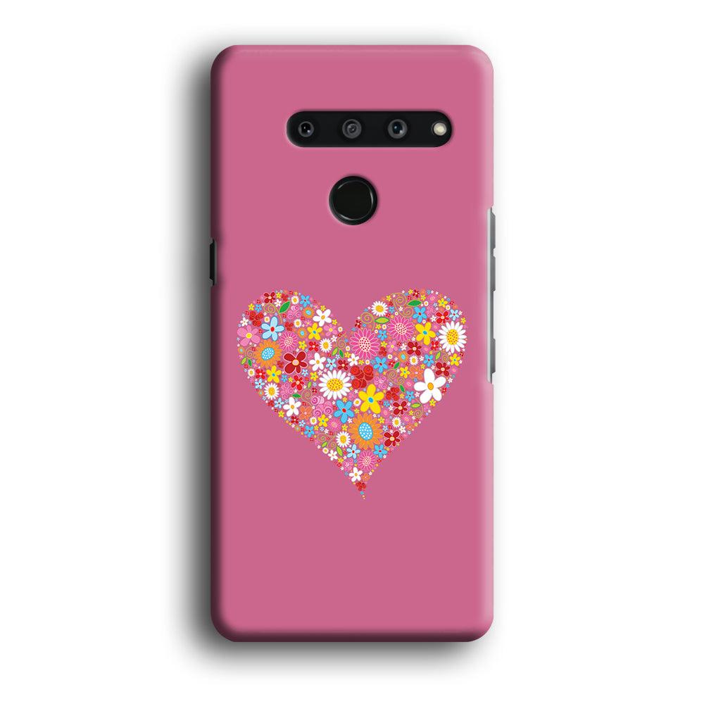 Love Flower LG V50 3D Case-Xtracase