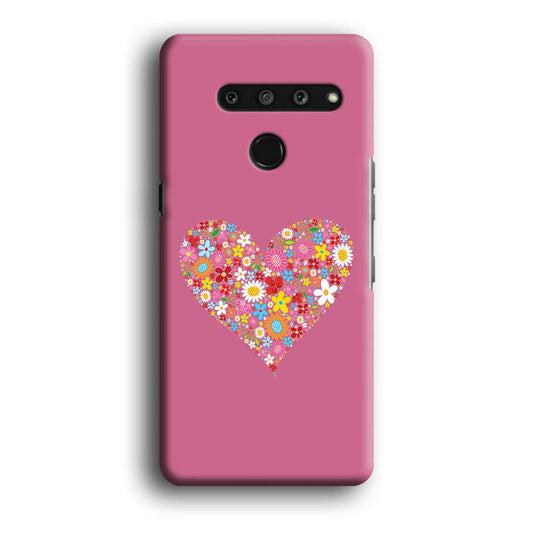 Love Flower LG V50 3D Case-Xtracase