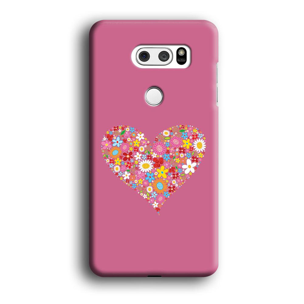 Love Flower LG V30 3D Case-Xtracase