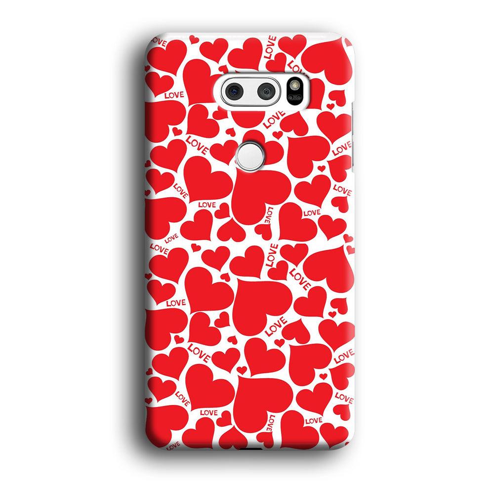 Love Full Case LG V30 3D Case-Xtracase