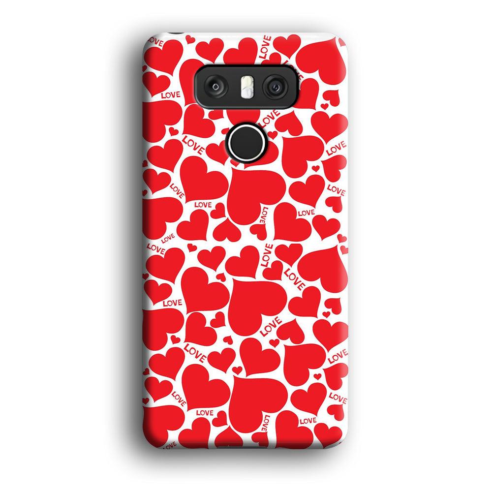 Love Full Case LG G6 3D Case-Xtracase