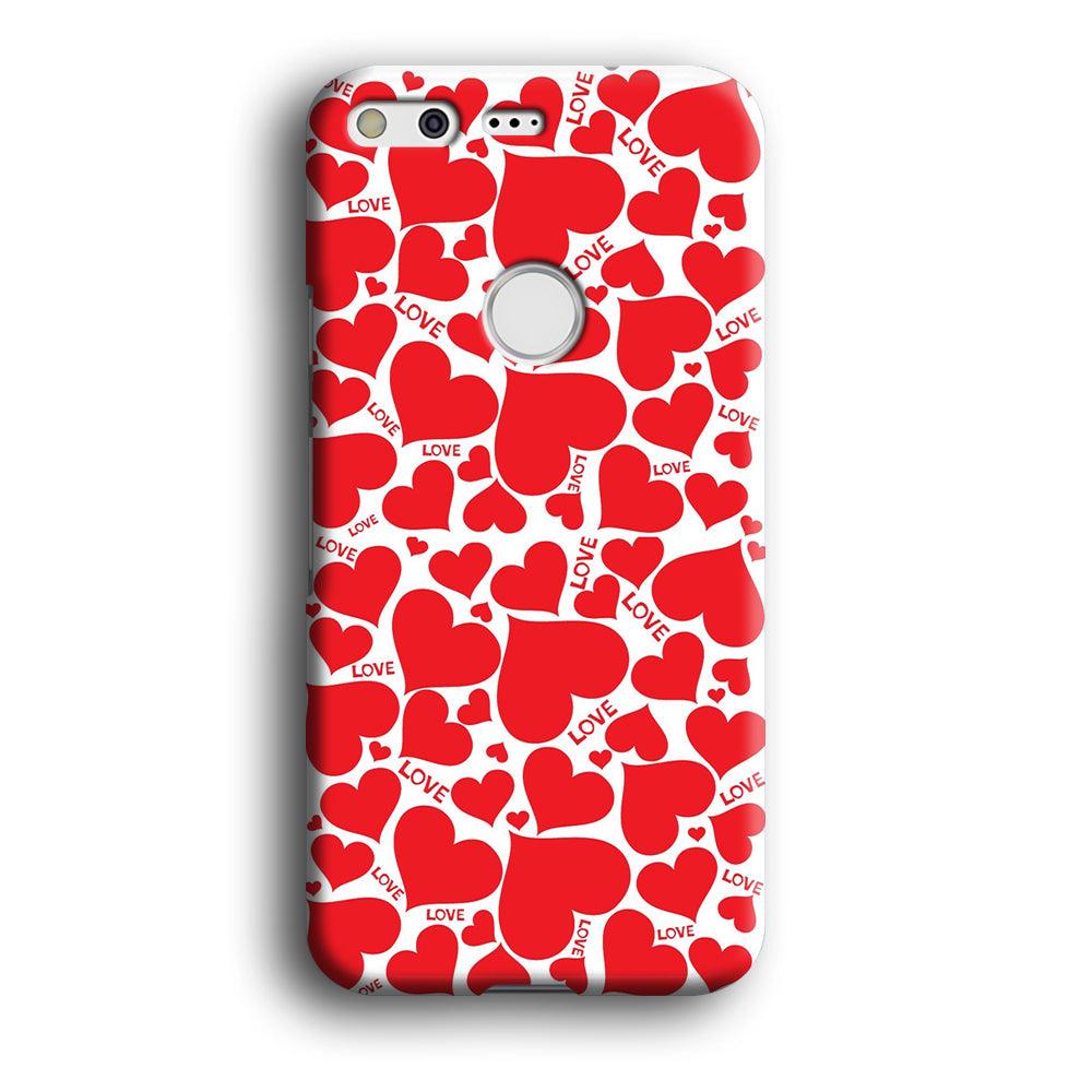 Love Full Case Google Pixel XL 3D Case-Xtracase