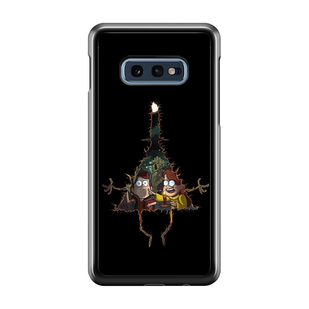 Mabel and Dipper Gravity Falls Samsung Galaxy S10E Case-Plastic / Full Wrap (3D Case)-Xtracase