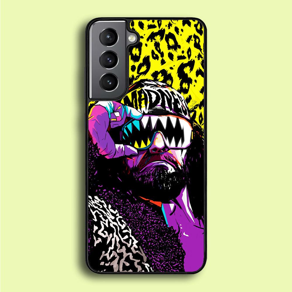 Macho Man Randy Savage Samsung Galaxy S21 Plus Case-Rubber / Black (2D Case)-Xtracase