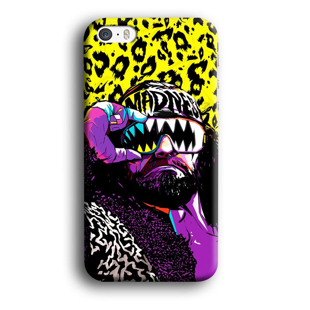 Macho Man Randy Savage iPhone 5 | 5s Case-Plastic / Full Wrap (3D Case)-Xtracase