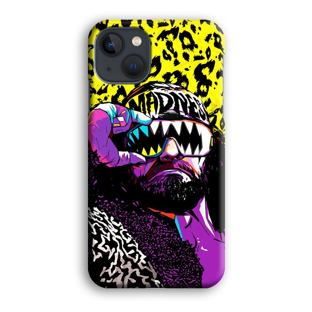 Macho Man Randy Savage iPhone 13 Pro Case-Plastic / Full Wrap (3D Case)-Xtracase