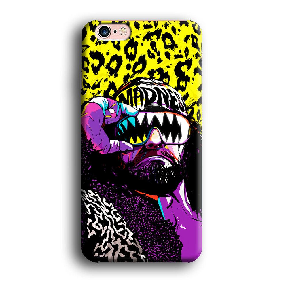 Macho Man Randy Savage iPhone 6 | 6s Case-Plastic / Full Wrap (3D Case)-Xtracase