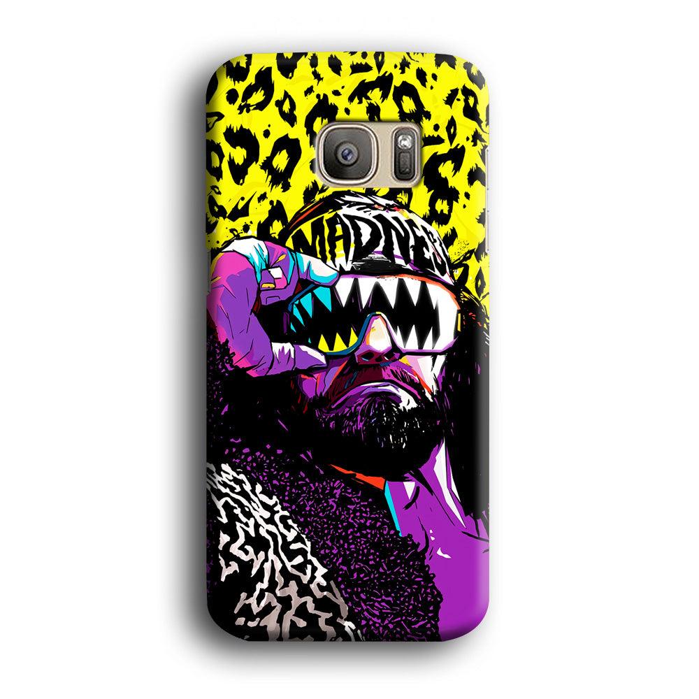 Macho Man Randy Savage Samsung Galaxy S7 Edge Case-Plastic / Full Wrap (3D Case)-Xtracase