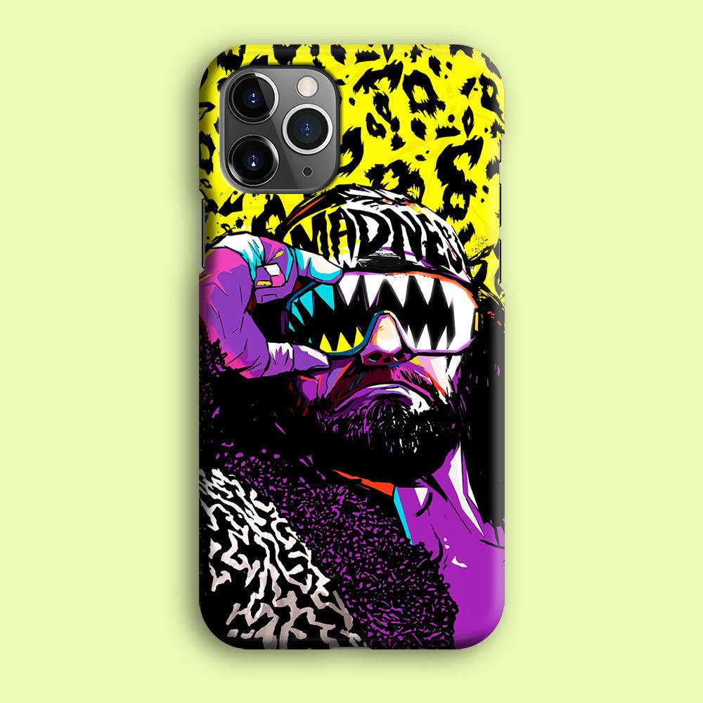 Macho Man Randy Savage iPhone 12 Pro Max Case-Plastic / Full Wrap (3D Case)-Xtracase