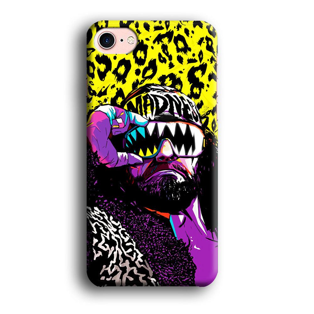 Macho Man Randy Savage iPhone 7 Case-Plastic / Full Wrap (3D Case)-Xtracase