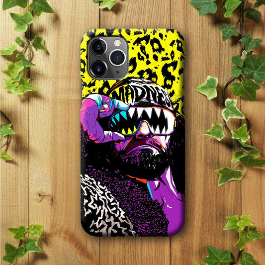 Macho Man Randy Savage iPhone 11 Pro Max Case-Plastic / Full Wrap (3D Case)-Xtracase