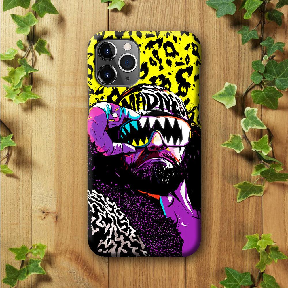 Macho Man Randy Savage iPhone 11 Pro Case-Plastic / Full Wrap (3D Case)-Xtracase