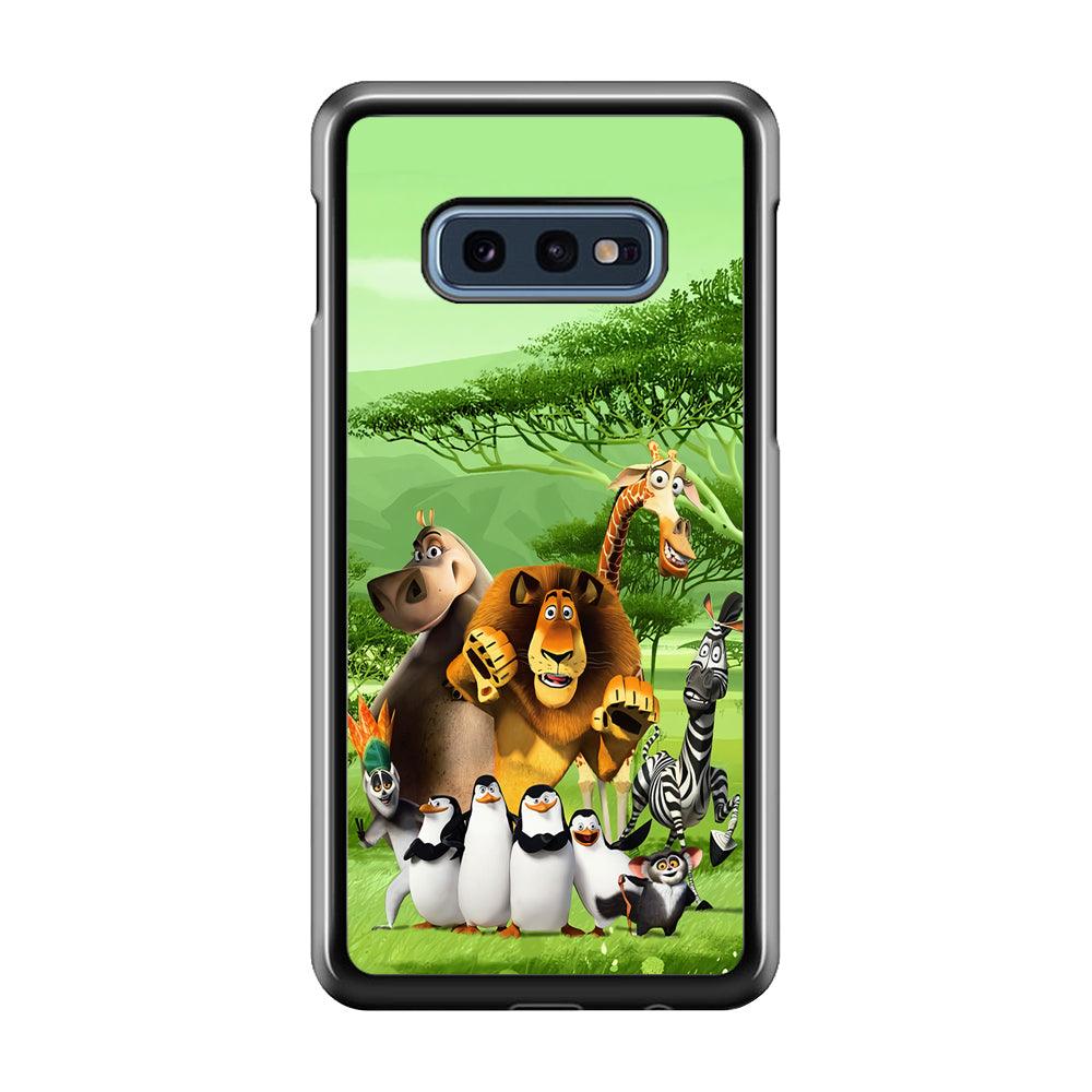 Madagascar Family Samsung Galaxy S10E Case-Plastic / Full Wrap (3D Case)-Xtracase