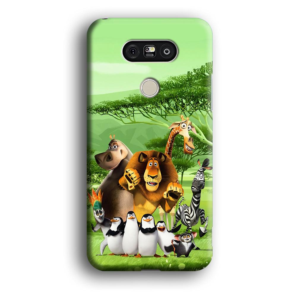 Madagascar Family LG G5 3D Case-Xtracase
