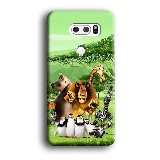Madagascar Family LG V30 3D Case-Xtracase