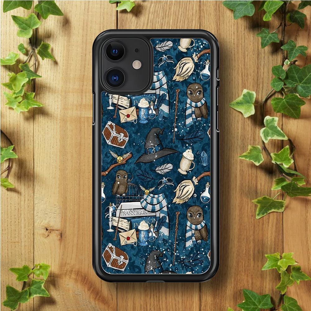 Magic Art 001 iPhone 11 Case-Rubber / Black (2D Case)-Xtracase
