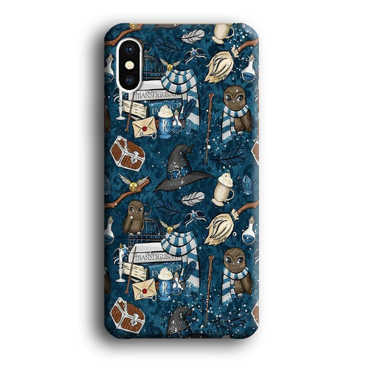 Magic Art 001 iPhone Xs Case-Plastic / Full Wrap (3D Case)-Xtracase