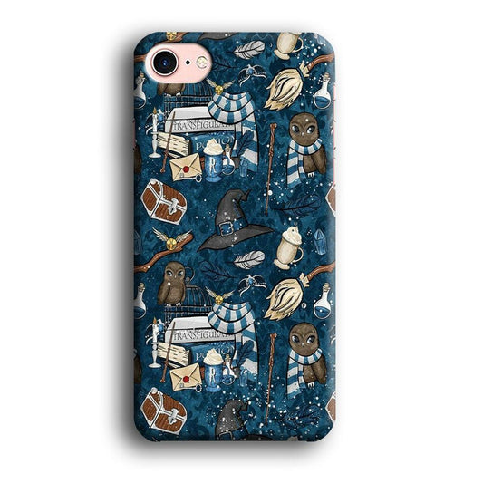 Magic Art 001 iPhone 8 Case-Plastic / Full Wrap (3D Case)-Xtracase