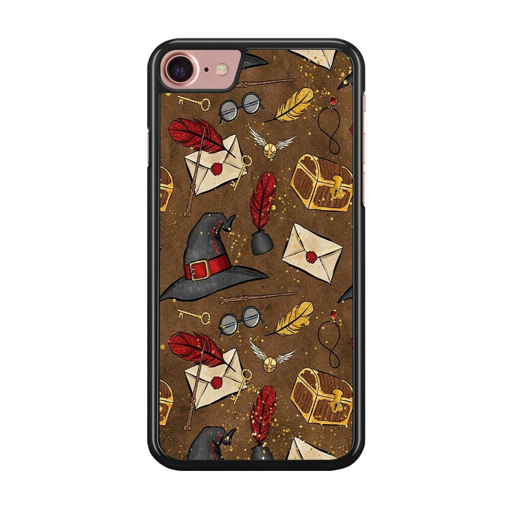 Magic Art 002 iPhone 7 Case-Rubber / Black (2D Case)-Xtracase