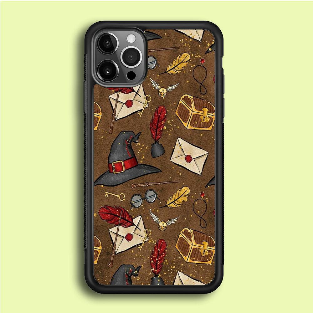 Magic Art 002 iPhone 12 Pro Case-Rubber / Black (2D Case)-Xtracase