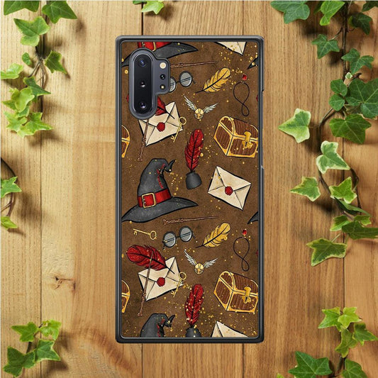 Magic Art 002 Samsung Galaxy Note 10 Plus Case-Rubber / White (2D Case)-Xtracase