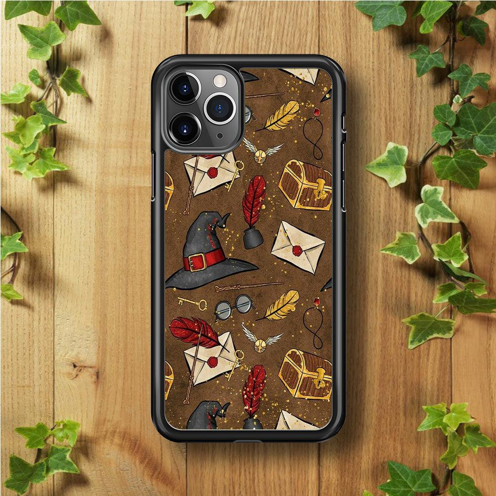 Magic Art 002 iPhone 11 Pro Max Case-Rubber / Black (2D Case)-Xtracase