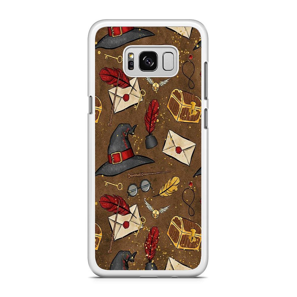 Magic Art 002 Samsung Galaxy S8 Case-Rubber / White (2D Case)-Xtracase