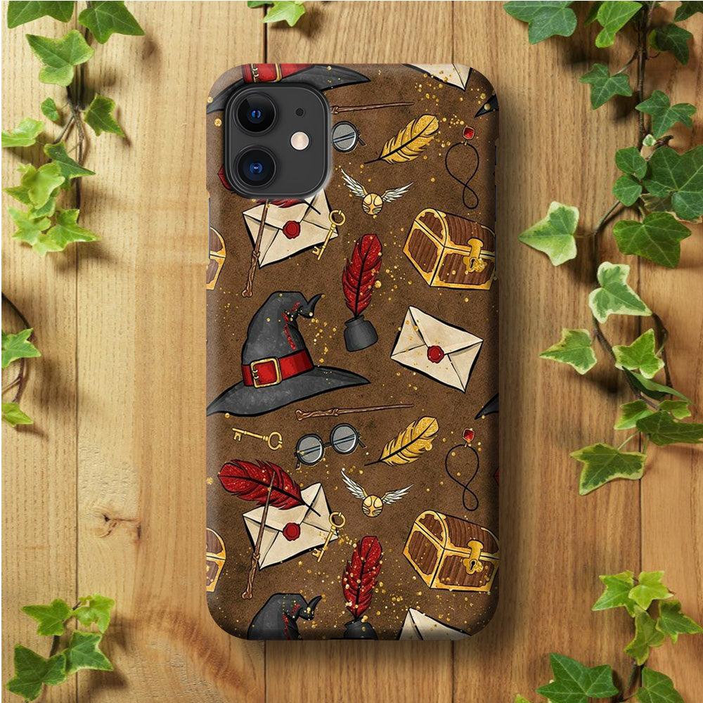 Magic Art 002 iPhone 11 Case-Plastic / Full Wrap (3D Case)-Xtracase