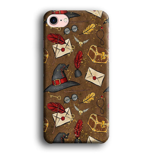 Magic Art 002 iPhone 8 Case-Plastic / Full Wrap (3D Case)-Xtracase