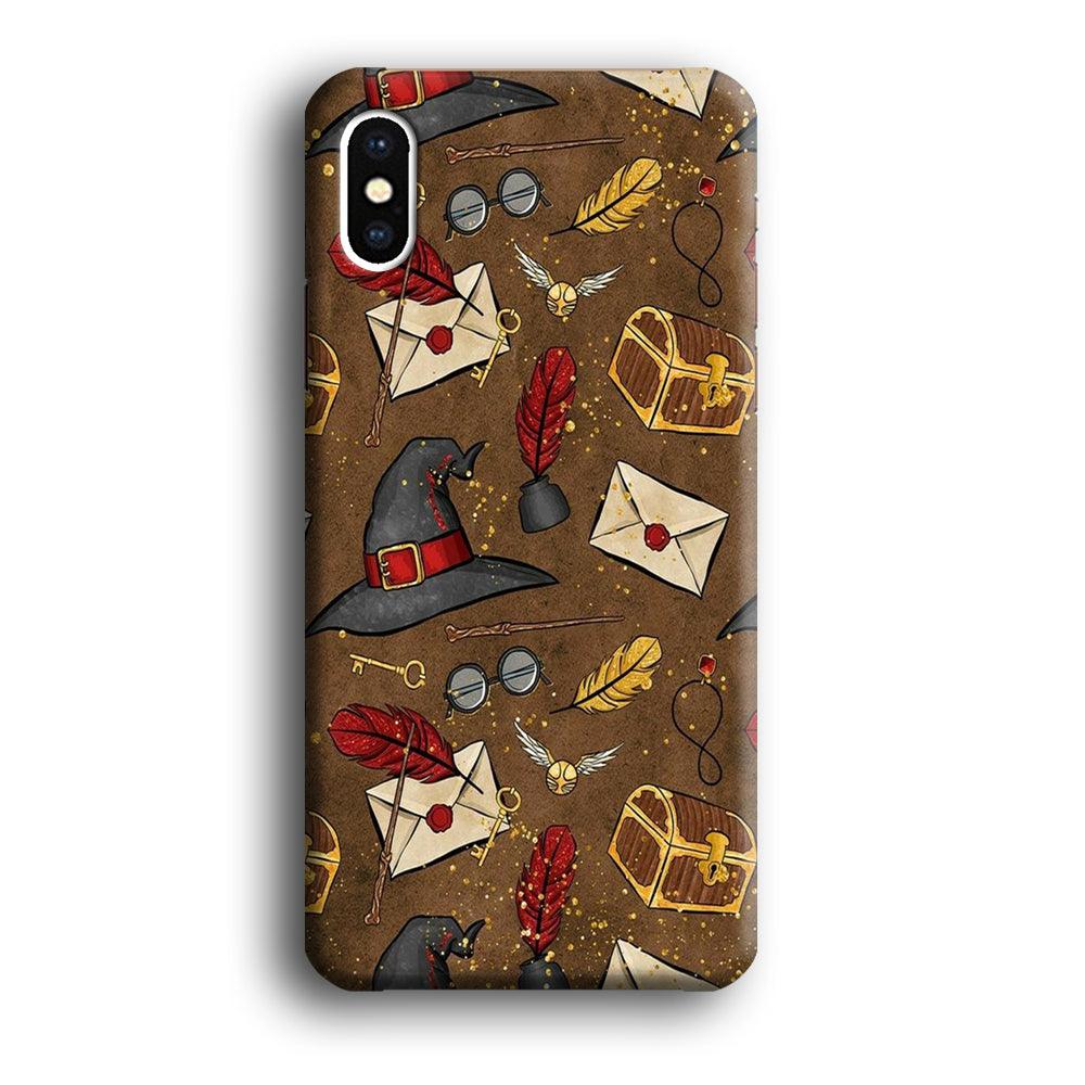 Magic Art 002 iPhone Xs 3D Case-Plastic / Full Wrap (3D Case)-Xtracase