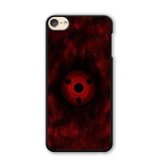 Mangekyou Sharingan Red iPod Touch 6 Case-Plastic / Black (2D Case)-Xtracase