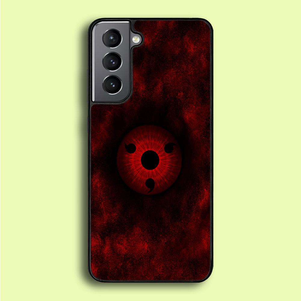 Mangekyou Sharingan Red Samsung Galaxy A16 Case-Rubber / Black (2D Case)-Xtracase