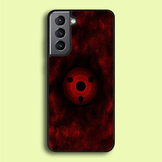 Mangekyou Sharingan Red Samsung Galaxy A16 Case-Rubber / Black (2D Case)-Xtracase