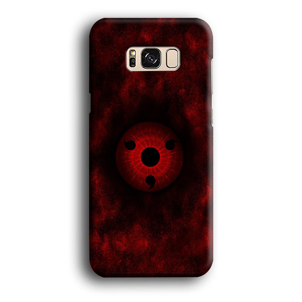 Mangekyou Sharingan Red Samsung Galaxy S8 Case-Plastic / Full Wrap (3D Case)-Xtracase