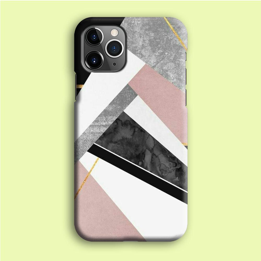 Marble Pattern 003 iPhone 12 Pro Case-Plastic / Full Wrap (3D Case)-Xtracase