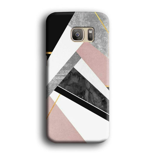 Marble Pattern 003 Samsung Galaxy S7 Edge Case-Plastic / Full Wrap (3D Case)-Xtracase