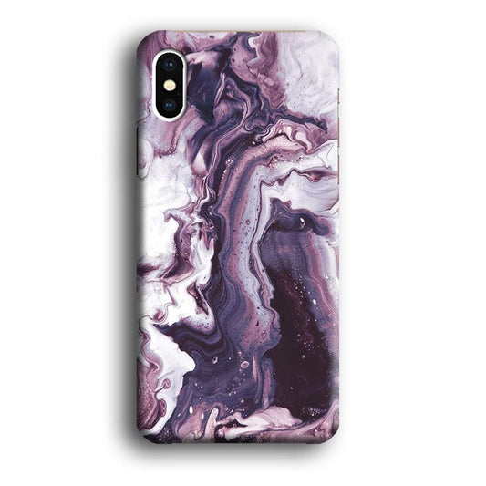 Marble Pattern 012 iPhone X Case-Plastic / Full Wrap (3D Case)-Xtracase