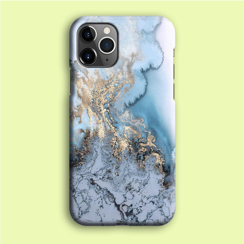 Marble Pattern 014 iPhone 12 Pro Case-Plastic / Full Wrap (3D Case)-Xtracase