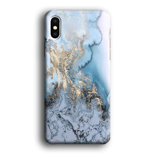 Marble Pattern 014 iPhone X Case-Plastic / Full Wrap (3D Case)-Xtracase