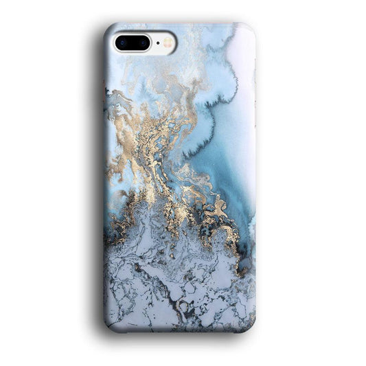 Marble Pattern 014 iPhone 8 Plus Case-Plastic / Full Wrap (3D Case)-Xtracase