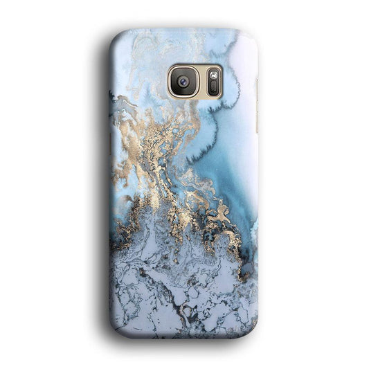 Marble Pattern 014 Samsung Galaxy S7 Case-Plastic / Full Wrap (3D Case)-Xtracase