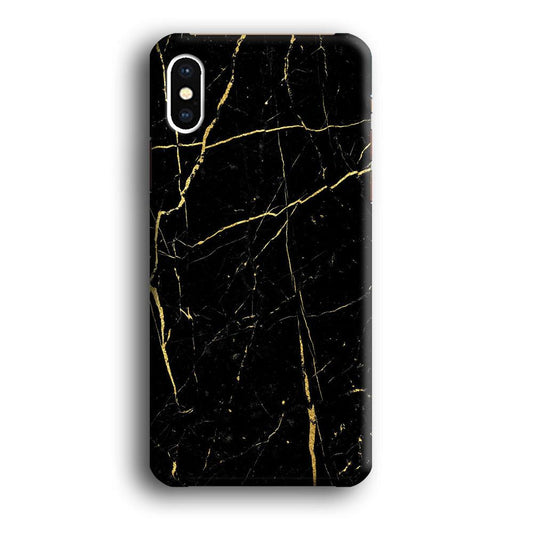 Marble Pattern 017 iPhone Xs Case-Plastic / Full Wrap (3D Case)-Xtracase