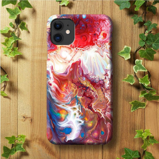 Marble Pattern 025 iPhone 11 Case-Plastic / Full Wrap (3D Case)-Xtracase
