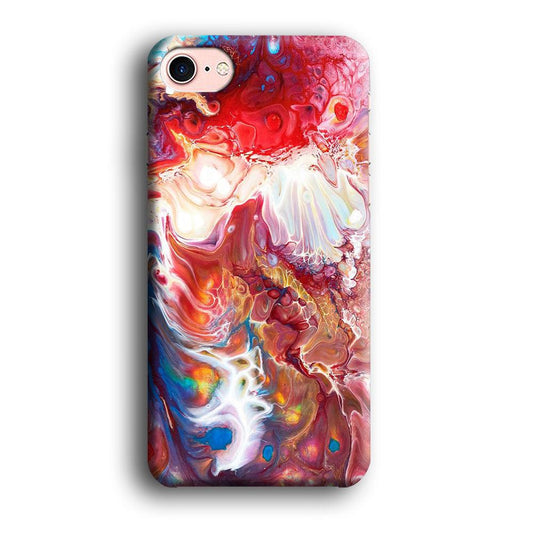 Marble Pattern 025 iPhone 8 Case-Plastic / Full Wrap (3D Case)-Xtracase