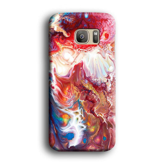 Marble Pattern 025 Samsung Galaxy S7 Edge Case-Plastic / Full Wrap (3D Case)-Xtracase
