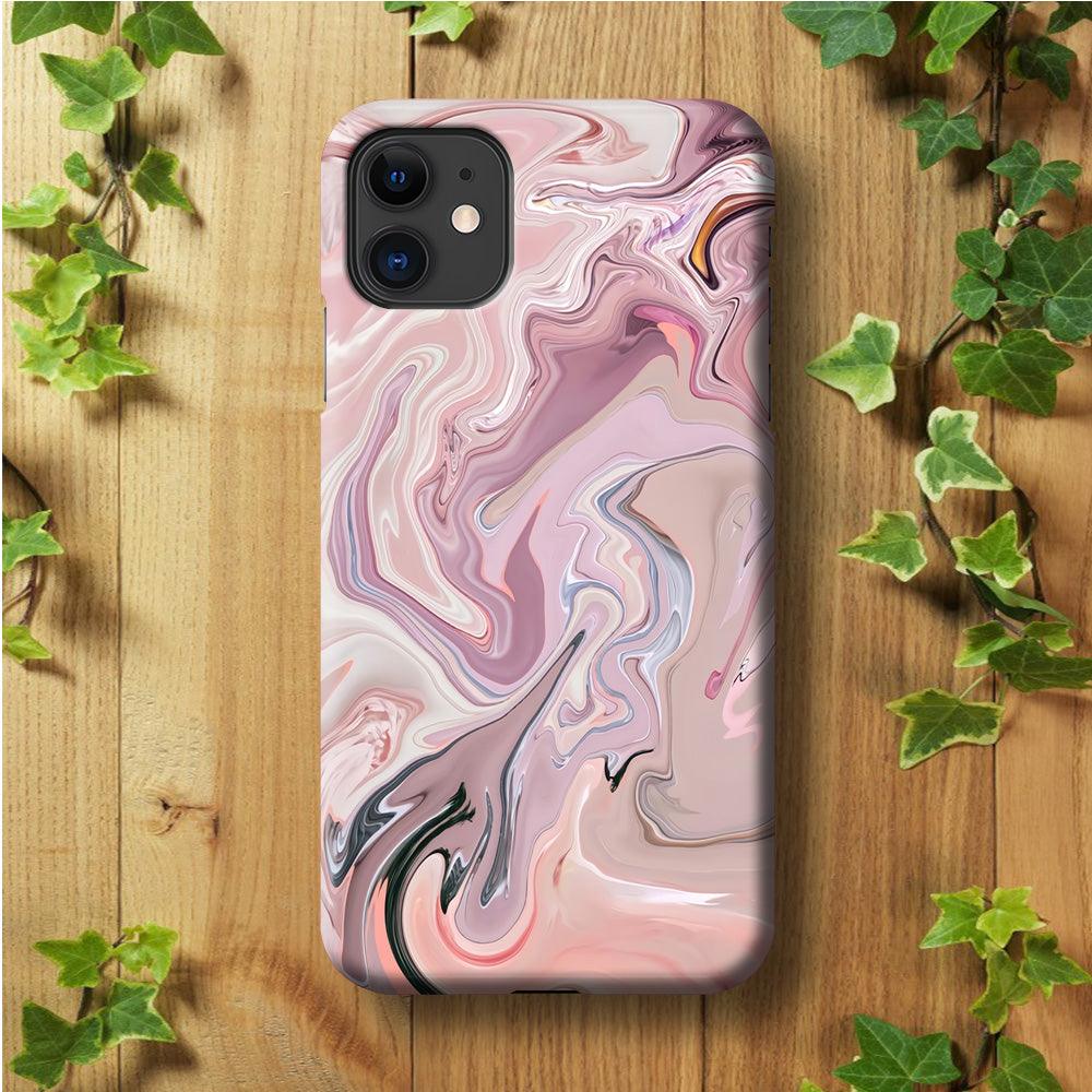 Marble Pattern 026 iPhone 11 Case-Plastic / Full Wrap (3D Case)-Xtracase