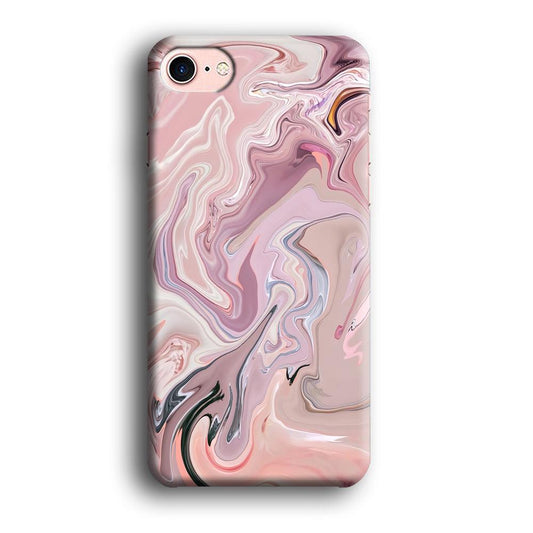 Marble Pattern 026 iPhone 8 Case-Plastic / Full Wrap (3D Case)-Xtracase