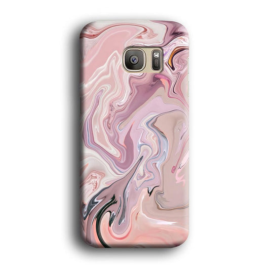 Marble Pattern 026 Samsung Galaxy S7 Edge Case-Plastic / Full Wrap (3D Case)-Xtracase