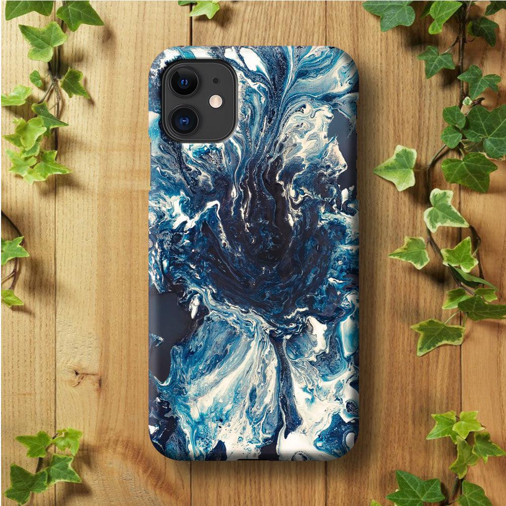 Marble Pattern 027 iPhone 11 Case-Plastic / Full Wrap (3D Case)-Xtracase