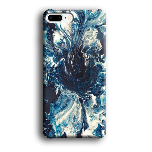 Marble Pattern 027 iPhone 8 Plus Case-Plastic / Full Wrap (3D Case)-Xtracase